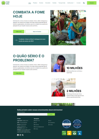 Visibilidade online por meio de nossos sites